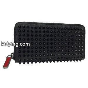 Christian louboutin スーパーコピー クリスチャン・ルブタン 長財布 ラウンドファスナー スタッズ カーフスキン ブラック レッド SPIKES BLACK 1165044 CM53 新品 本物 :1165044-cm53:Brand Selection STAGE - 通販ショッピングkidying26yiuGLv