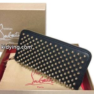 ルブタン パネトーネ 長財布 ブラック×ゴールドスタッズ ラウンドジップ 1185059CM6S Christian louboutin コピー :Lbt-1185059-CM6S:リナーテ - 通販ショッピングkidying26ySru8b