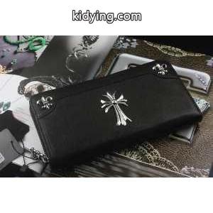 男女兼用のクロムハーツ コピー CHクロス REC F ZIP2 3つ十字架ロゴが付き長財布 CHROME hearts コピー 黒 ファスナーロングウォレット_CHROME hearts コピー クロムハーツ コピー_ブランド コピー 激安(日本最大級)kidying26PbOzme