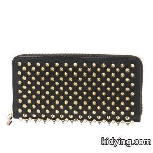 Christian louboutin スーパーコピー　クリスチャン ルブタン ラウンドファスナー長財布 PANETTONE SPIKES　パネトーン スパイクス 1185059 CM6S :24747:インポートショップドゥーブル - 通販ショッピングkidying26z4fiKb