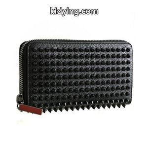 クリスチャン ルブタン CHRISTIAN louboutin コピーブランド 1165044 M PANETTONE WALLET CALF EMPIRE/SPIKES CM53 BLACK/BLACK ラウンドファスナー :3261600001:GINZA Happiness - 通販ショッピングkidying26aOTvSv