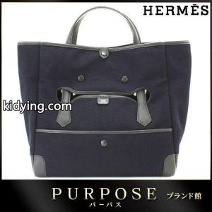 未使用 展示品 エルメス スーパーコピー hermes スーパーコピー パスパス 35 トート バッグ トワルゴエラン ヴォーバレニア マリン ブラック □ R 刻印 067547CK :90045435:PURPOSEパーパス・ヤフー店 - 通販ショッピングkidying26uGXPfu