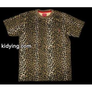 お手頃なシュプリーム スーパーコピー 偽物　supreme スーパーコピー 15SS Pocket Tee ポケット　レオパード　着心地の良いＴシャツ_半袖Tシャツ_メンズファッション_スーパーコピーブランド激安通販 専門店kidying26ia8LHr