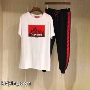 個性を引き立てsupreme スーパーコピーシュプリーム スーパーコピー通販激安スポーツTシャツ&ロングパンツセットアップ人気上下セットkidying26GTHjee