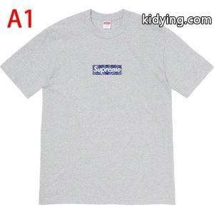トレンド最先端のアイテム 多色可選  Tシャツ/半袖 supreme コピーブランド 19FW Bandana Box Logo Tee 20SS☆送料込_半袖Tシャツ_メンズファッション_スーパーコピーブランド激安通販 専門店kidying2619zi8r