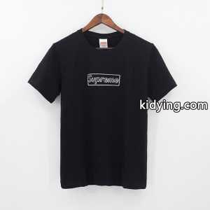 半袖Tシャツ 2色可選 supreme コピーブランド×KAWS BOX LOGO モデル大絶賛♪ 17SS _半袖Tシャツ_メンズファッション_スーパーコピーブランド激安通販 専門店kidying261TPvOz