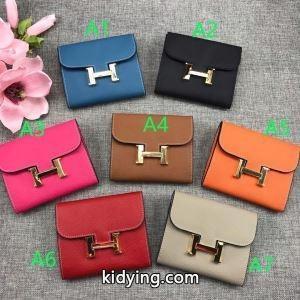 hermes コピー エルメス コピー 財布 スーパーコピー レディース 折りたたみ財布 最新の注目ファッショントレンド 日常 多色可選 激安kidying26uyKrmi