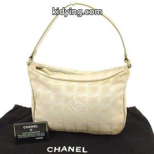 chanel スーパーコピー バッグ ショルダーバッグ ニュートラベルライン ベージュ ゴールド レディース 中古 Bag :T1692:ブランドデポTOKYO - 通販ショッピングkidying26mqKjCC
