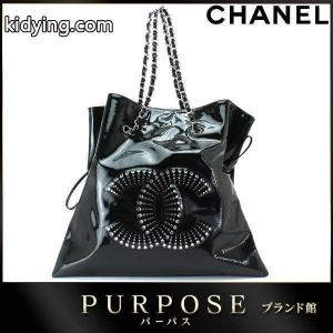 ストラスCC ボンボン バッグ チェーン トート エナメル ブラック A47741 :90055932:PURPOSEパーパス・ヤフー店 - 通販ショッピングkidying26LTL9Xv
