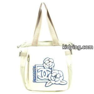 chanel ブランド コピー バッグ トートバッグ ココマーク カメリア柄 スポーツライン ホワイト グレー レディース 中古 Bag :T440:ブランドデポTOKYO - 通販ショッピングkidying264fW1Lz