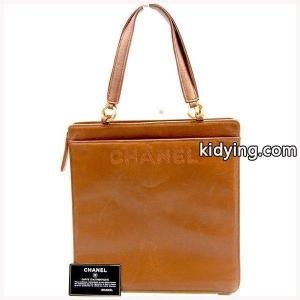 chanel ブランド コピー バッグ トートバッグ ヴィンテージ ブラウン ゴールド レディース 中古 Bag :Y6623:ブランドデポTOKYO - 通販ショッピングkidying265X5v0b
