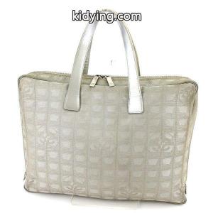 chanel コピー バッグ ビジネスバッグ ニュートラベルライン オールド グレー 灰色 シルバー レディース メンズ 中古 Bag :T5158:ブランドデポTOKYO - 通販ショッピングkidying26SnS9by