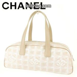 chanel ブランド コピー バッグ ハンドバッグ ニュートラベルライン オールド ベージュ シルバー レディース メンズ 中古 Bag :T6970:ブランドデポTOKYO - 通販ショッピングkidying261jyGHD