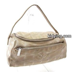 chanel ブランド コピー バッグ ハンドバッグ ニュートラベルライン ベージュ系 シルバー レディース 中古 Bag :Y2768:ブランドデポTOKYO - 通販ショッピングkidying26OH5rie