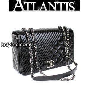 極美品  ボーイ マトラッセ ショルダーバッグ パテント 黒 :040702:atlantis - 通販ショッピングkidying26L9vSTz