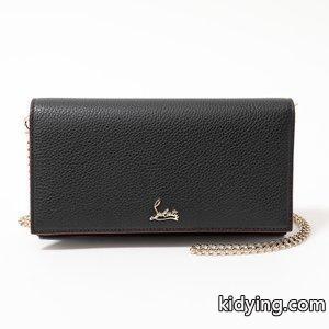 Christian louboutin ブランド コピー クリスチャンルブタン ブランド コピー 1185068 レザー ショルダーウォレット チェーンバッグ クラッチ ポシェット 財布 カラー :300228802:インポートセレクト musee - 通販ショッピングkidying26Pf81HD