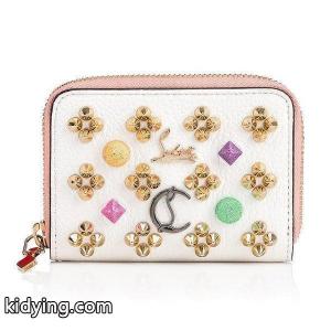 クリスチャンルブタン スーパーコピー パネトーネ スパイク コインケース 小銭入れ 1185143W033 Christian louboutin スーパーコピー Panettone Coincase ホワイト スタッズ :1185143w033:Luxury Showcase - 通販ショッピングkidying26vWPDOf