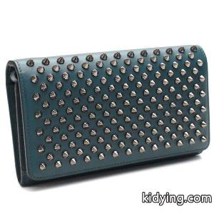 クリスチャンルブタン コピー Christian louboutin コピー 2つ折り長財布 小銭入れ付 1165076-M554 LAGUNE/GUNMETAL グリーン系 :clo116507609:ビッグヒット Yahoo!店 - 通販ショッピングkidying26iOziWb
