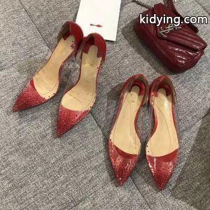 赤色クリスタルストラス付きChristian louboutin コピールブタンコピーレディースハイヒールパンプスkidying26DW1vay