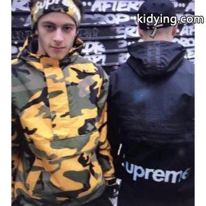 新作入荷2026 スタイリッシュ 3色可選supreme コピー Hooded Logo Half Zip pullover17FW 大人っぼい  ダスター コート_ジャケット パーカー セーター コート_メンズファッション_スーパーコピーブランド激安通販 専門店kidying261zS1bu