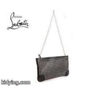CHRISTIAN louboutin コピーブランド 赤字超特価高品質のクリスチャン ルブタン 偽物 黒いレディースクラッチバッグ 斜めがけ 2way スダッズ ミニバッグ_クリスチャンルブタン コピーブランド CHRISTIAN louboutin コピーブランド_ブランド コピー 激安(日本最大級)kidying26PT91rm