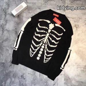 高級感漂わせる supreme コピー Bones Sweater 2026秋冬 魅力ファッション_ジャケット パーカー セーター コート_メンズファッション_スーパーコピーブランド激安通販 専門店kidying26HryqKv