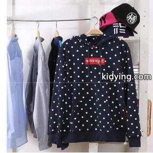 supreme ブランド コピー 通販 ブラック×ホワイトドット柄 アウト_ジャケット パーカー セーター コート_メンズファッション_スーパーコピーブランド激安通販 専門店kidying26nWHfam