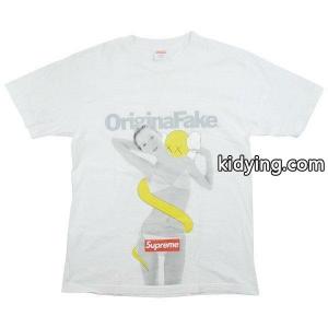 シュプリーム スーパーコピー supreme スーパーコピー ×OriginalFake 08SS 代官山10周年記念ケイト・モスTシャツ 白 Size【L】 【中古品-良い】【中古】 :10162738:ブランド古着の買取販売STAY246 - 通販ショッピングkidying265DyqCe