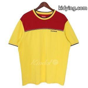 supreme ブランド コピー 18SS Contrast Yoke Pique Top ロゴ2トーンTシャツ イエロー×レッド サイズ：M (吉祥寺店) 18082 :580018002208:カインドオル - 通販ショッピングkidying26COzWXv