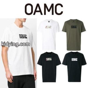 【メール便可】OAMC オーエーエムシー プリント ロゴ Tシャツ ホワイト カーキ ブラック :oamc0005:symmsymmYahoo!店 - 通販ショッピングkidying26fOnmuy