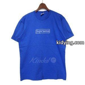 supreme コピー 2011SS 「Kaws Box Logo Tee」 チョークボックスロゴTシャツ ブルー サイズ：M (栄店) 180815 :8032000080302:カインドオル - 通販ショッピングkidying26WvuGTz