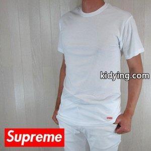 シュプリーム ブランド コピー supreme ブランド コピー メンズ Ｔシャツ ボックスロゴTシャツ 男性 3枚組 HANES / SS18A23 TAGLESS TEES / ホワイトサイズ：S/M :key-20260707-007-012:madoricci - 通販ショッピングkidying26j8nOny