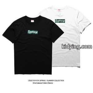 2026 大好評♪ シュプリーム ブランド コピー supreme ブランド コピー 半袖Tシャツ 2色可選 男女兼用_半袖Tシャツ_メンズファッション_スーパーコピーブランド激安通販 専門店kidying269vq0za
