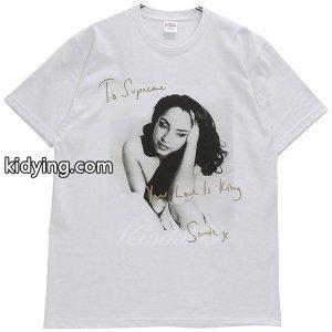 supreme コピーブランド Sade Tee　17SS　シャーデー　フォトプリントTシャツ ホワイト サイズ：L (東心斎橋店) 180708 :580918001763:カインドオル - 通販ショッピングkidying26e0XvCm
