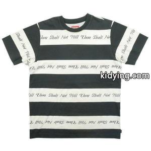 シュプリーム コピー supreme コピー 15AW Thou Shalt Not Striped Top ボーダー柄Tシャツ 白黒 Size【S】 【中古品-良い】【中古】 :10160857:ブランド古着の買取販売STAY246 - 通販ショッピングkidying26iia8PD