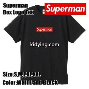 Superman ボックスロゴTシャツ ブラック[supreme コピーブランド シュプリーム コピーブランド パロディ商品] :p7qfsxhptn:T-FUCT - 通販ショッピングkidying26OzKXvi