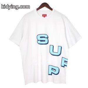 supreme ブランド コピー 18AW Stagger Tee ビッグロゴTシャツ ホワイト サイズ：M (吉祥寺店) 180903 :580018002473:カインドオル - 通販ショッピングkidying26uST1jm