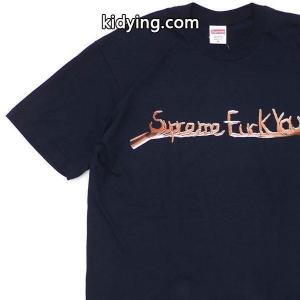 supreme コピー(シュプリーム コピー) Fuck You Tee (Tシャツ) NAVY 200-007961-047+【新品】(半袖Tシャツ) :18082026:クリフエッジ - 通販ショッピングkidying268HL1be
