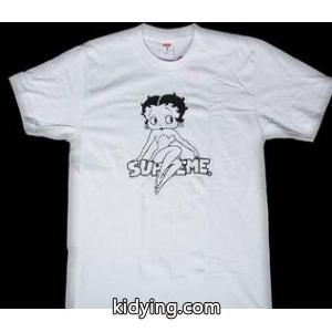 カジュアルなスタイル　シュプリーム コピー ベティブープ　大活躍　Ｔシャツ　ホワイト_半袖Tシャツ_メンズファッション_スーパーコピーブランド激安通販 専門店kidying26Xf4rSj
