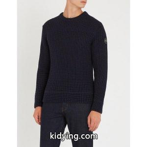 カナダグース コピー ニット、セーター メンズ アウター galloway wool jumper NAVY :37-7kmb6wifqi-5puj:asty-shop2 - 通販ショッピングkidying26e05bGf