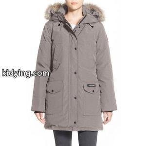 カナダグース ブランド コピー レディース ダウンジャケット アウター Trillium Regular Fit Down Parka with Genuine Coyote Fur Trim Limestone :dp3-503759-751713:フェルマート エフ fermart ef - 通販ショッピングkidying26Wbeqem