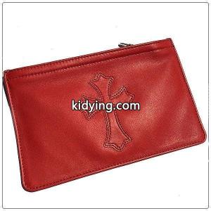 クロムハーツ コピー 財布（Chrome hearts コピー）ウォレット ジッパーチェンジパース #2 レッド ライトレザー w/セメタリークロスパッチ :CW2REDCRS:amsonline store - 通販ショッピングkidying26mGjODi