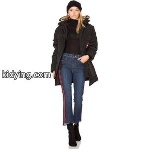 カナダグース ブランド コピー レディース コート アウター Expedition Parka with Coyote Fur Trim Canada goose ブランド コピー Black :hb2-cana-wo14:フェルマート fermart 3号店 - 通販ショッピングkidying26n4byue