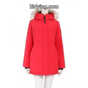 カナダグース ブランド コピー CANADA goose ブランド コピー VICTPRIA PARKA ヴィクトリアパーカ ダウンコート 赤 ファー 3037LA レディース 中古 :239398:RECLOヤフーショップ - 通販ショッピングkidying264rWHTz