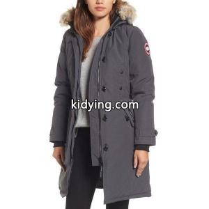 カナダグース コピー レディース ダウンジャケット アウター Kensington Slim Fit Down Parka with Genuine Coyote Fur Trim Graphite :dp3-960509-5167:フェルマート エフ fermart ef - 通販ショッピングkidying26a4X5Ln