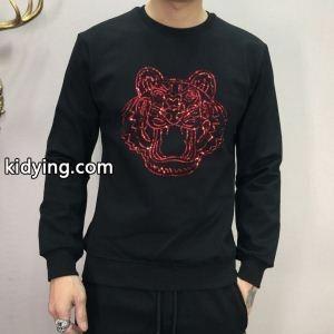 フィリッププレイン 激安超激得100%新品着回し効きロングシーズン大活躍パーカー紳士服通勤通学ブラック秋冬対応kidying26OXDq0n