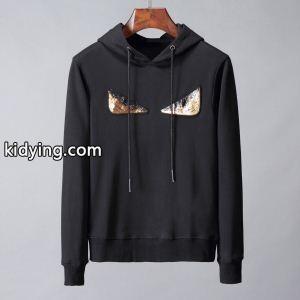 人気セール100%新品ルームウェアタウンユースパーカーメンズ用ハイネックブラックホワイトfendi ブランド コピーフェンディ ブランド コピー 激安kidying264z81ne