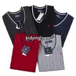 メンズ ポロ セーター コーデの着こなし 爆買い大人気な男性用 POLO RALPH LAUREN PONY Vネック ラルフローレン ニットベスト ポニーロゴ_ポロ ラルフローレンPolo Ralph Lauren_ブランド コピー 激安(日本最大級)kidying26nquOjC
