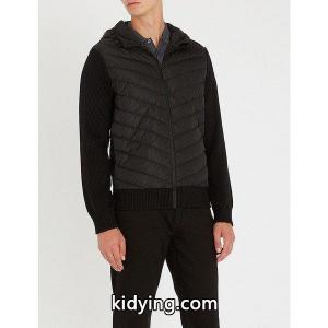 カナダグース ブランド コピー ジャケット・ブルゾン メンズ アウター hybridge hooded shell-down and wool jacket BLACK :37-2dclrk6k8y-5pah:asty-shop2 - 通販ショッピングkidying265bCiCu