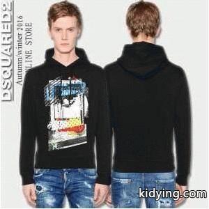 カジュアルなディースクエアード コピーコピーメンズスウェットパーカーDsquared2 コピープルオーバーパーカー３色可選kidying26TDS5va